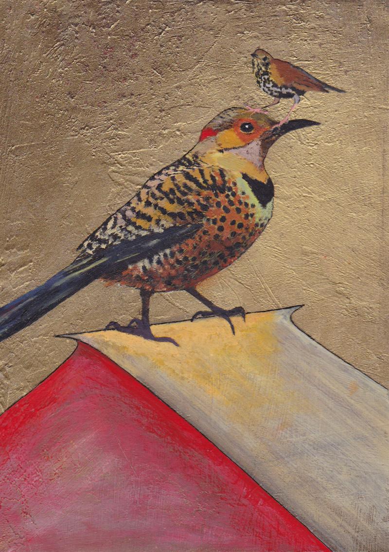 Flicker Blundered, 11" x 8", 2011